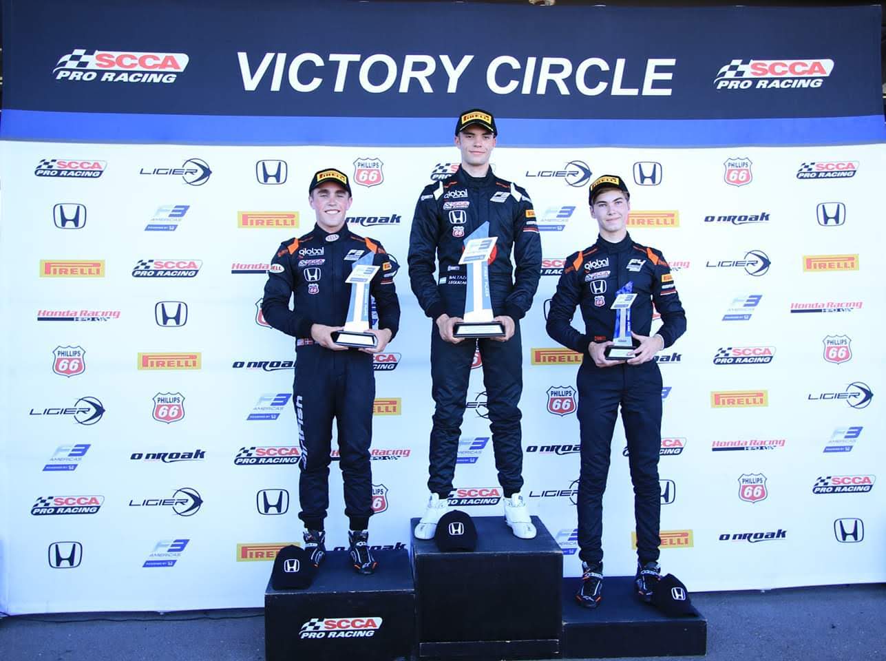 Victory Circle en F3 Americas