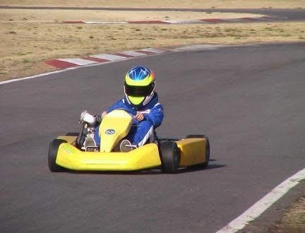 Sus inicios en el karting argentino