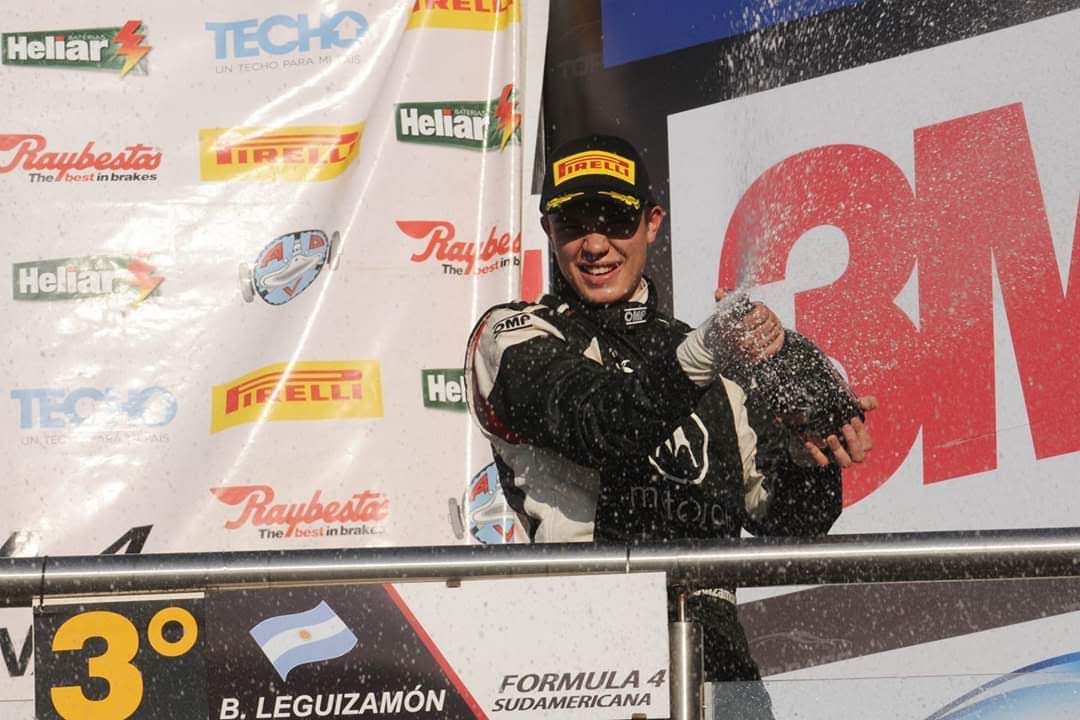 Tercer puesto en la Fórmula 4 Sudamericana