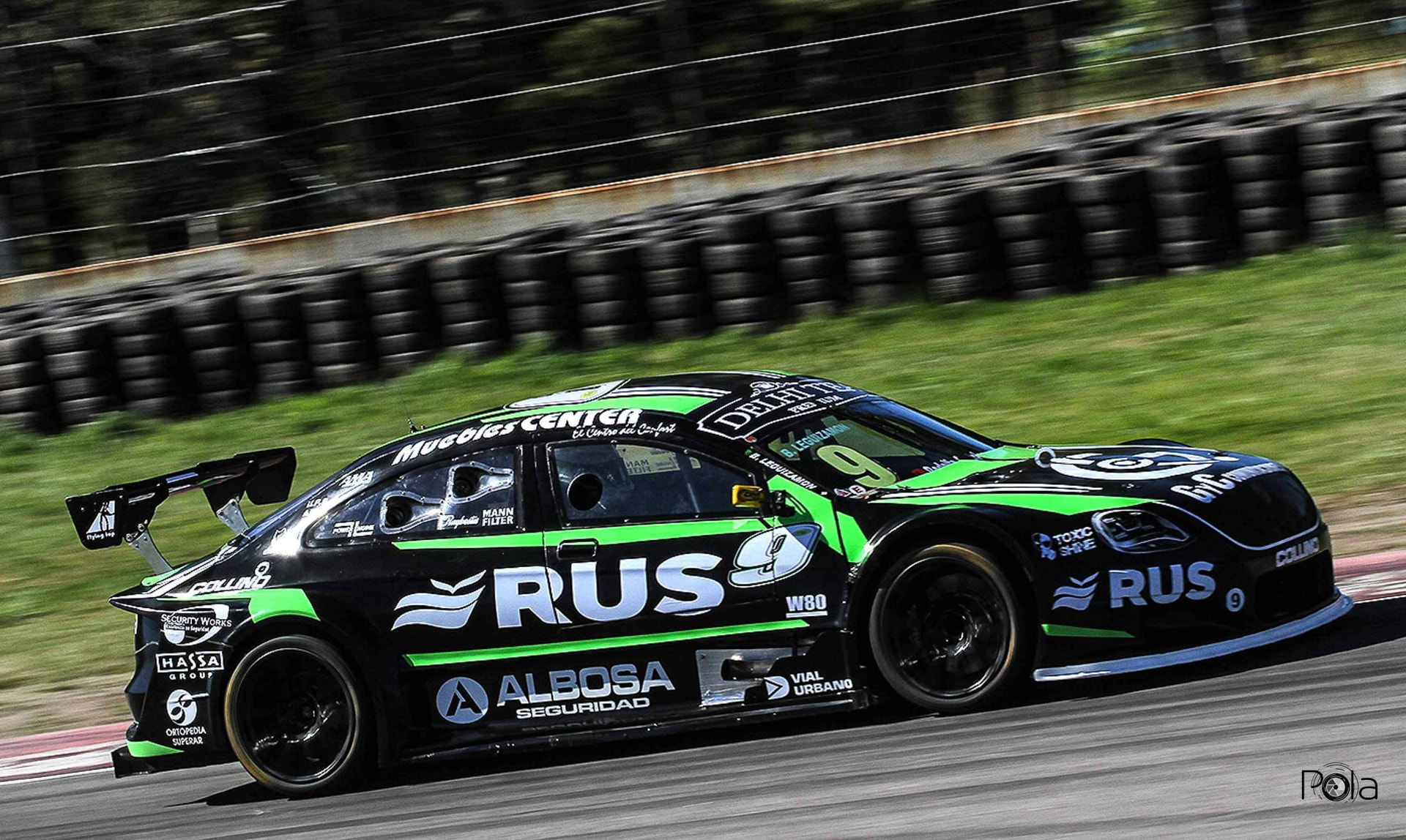 El Top Race #9 de RUS en pista