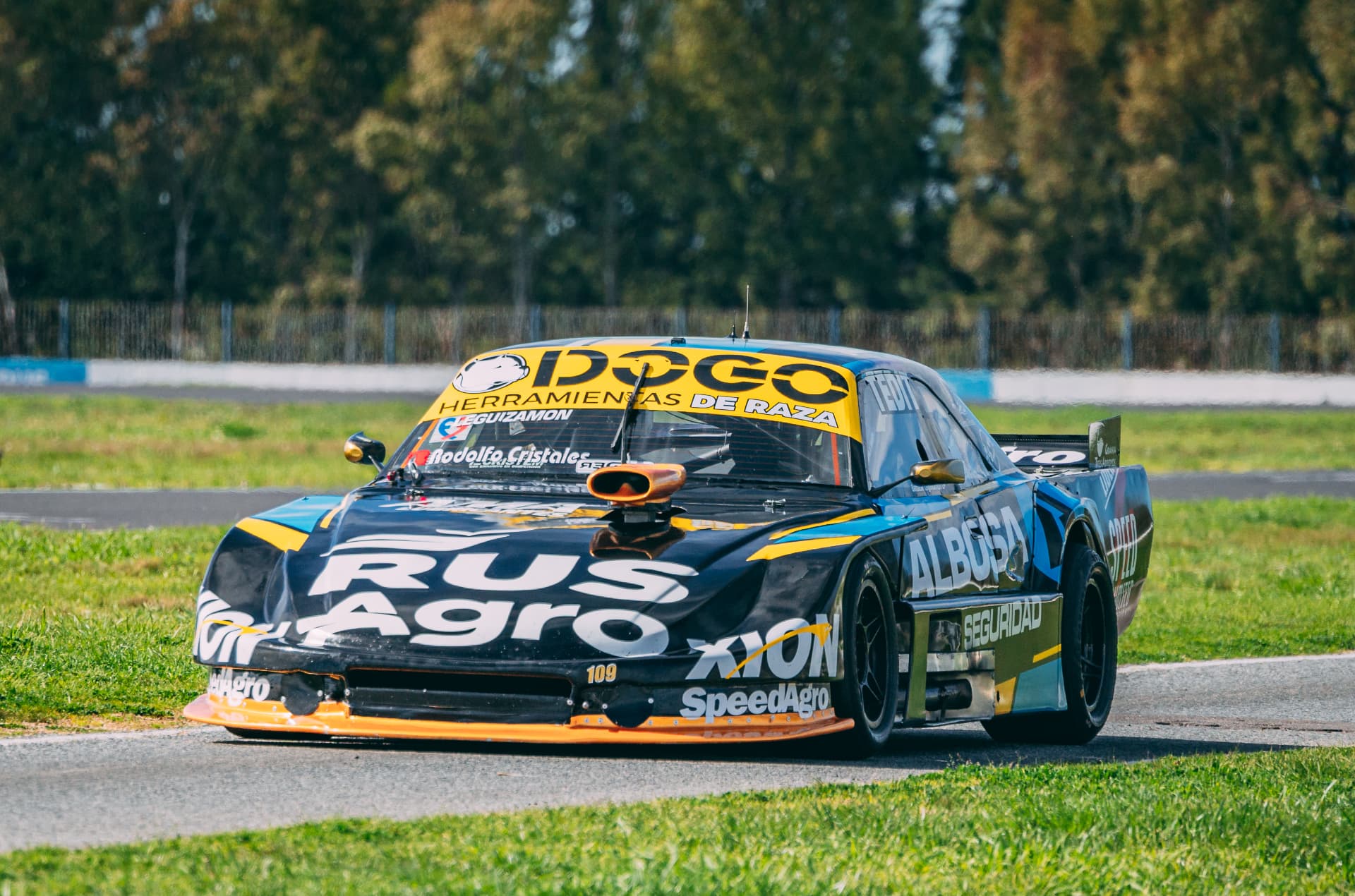 El TC Pista RUS Agro #109 en pista