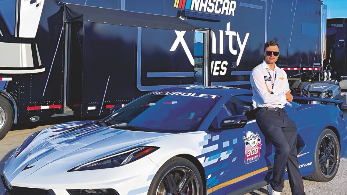 Quién es Baltazar Leguizamon, el primer argentino que debutará en NASCAR